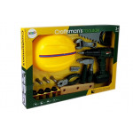 Sada náradia - vŕtačka, kladivo a prilba